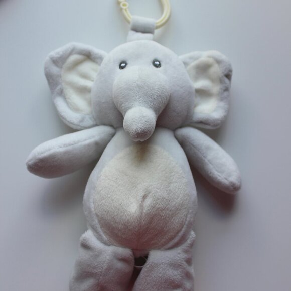 Baby toy little elephant stroller clip stuffed animal - Picture 3 of 3